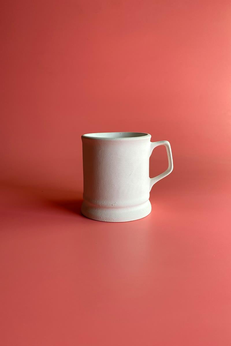 Prague Mug - Ceramic Biscuit