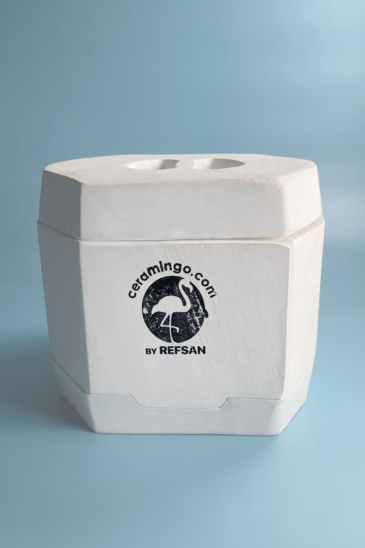 Prism Dripper Plaster Mold