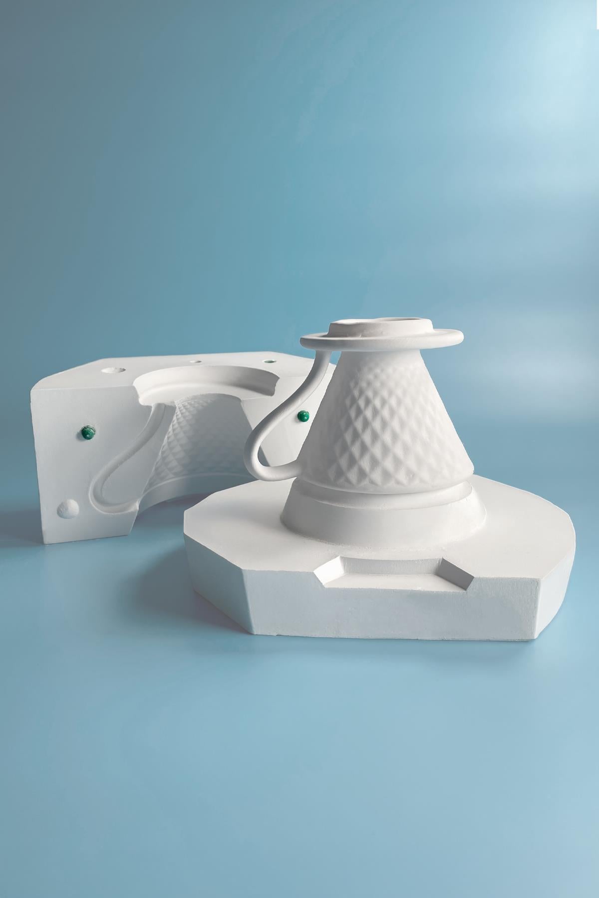 Prism Dripper Plaster Mold