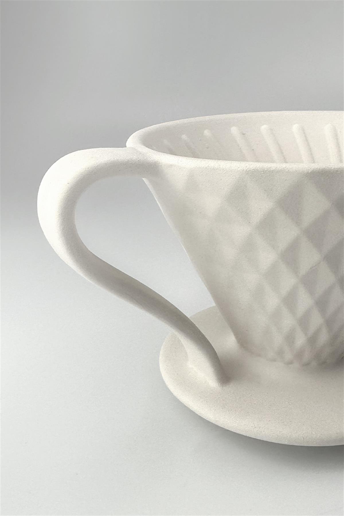 Prizma Dripper V60 - 02 Seramik Bisküvi