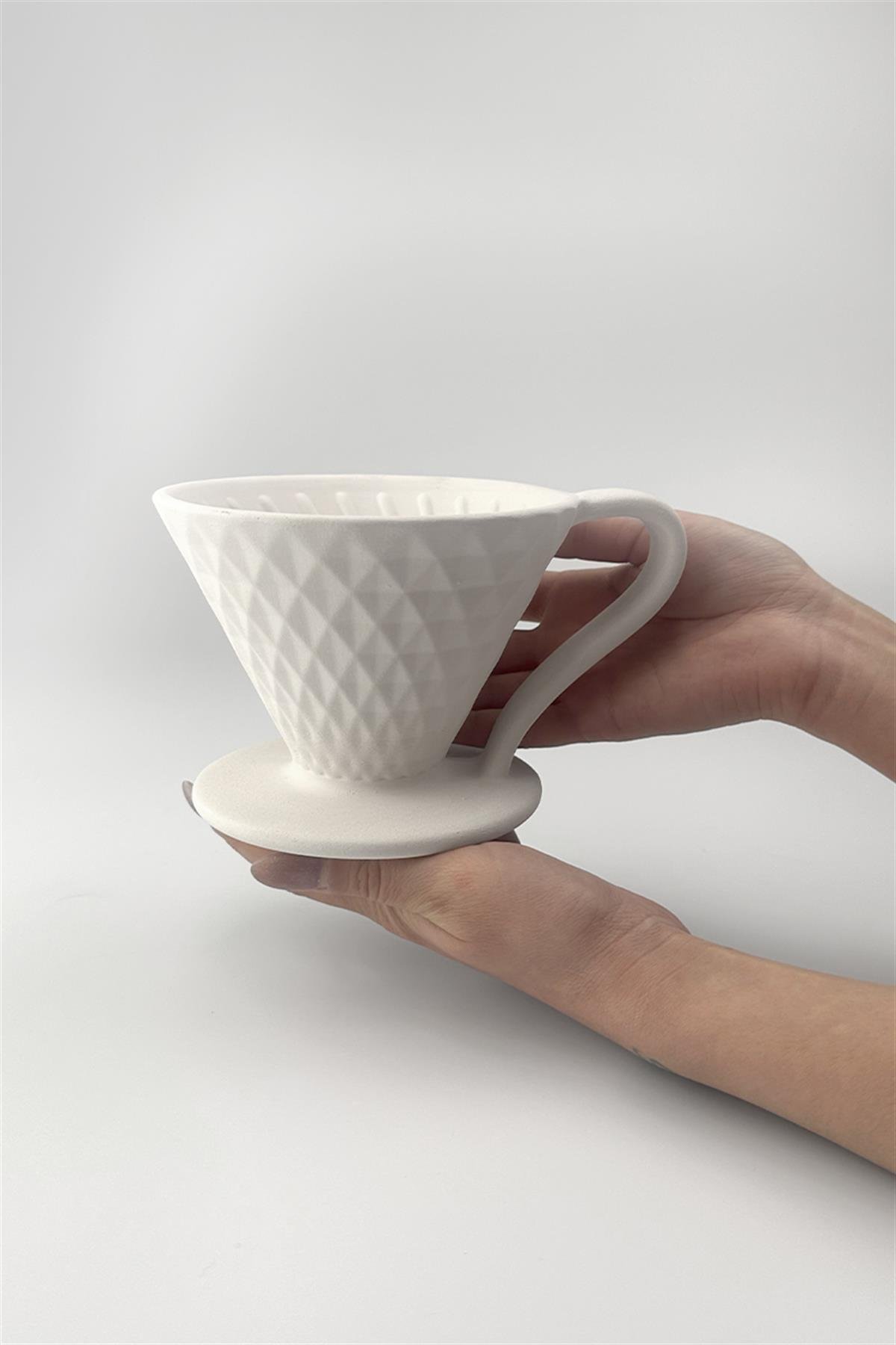 Prizma Dripper V60 - 02 Seramik Bisküvi