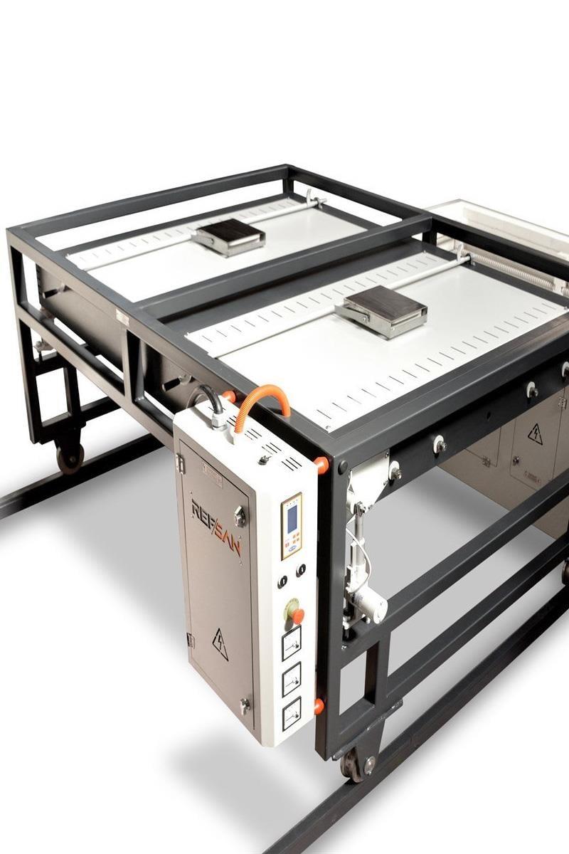RC2K1.000 GLASS FUSION KILN (3 RESERVOIRS, ONE TOP - TWO FLOOR)