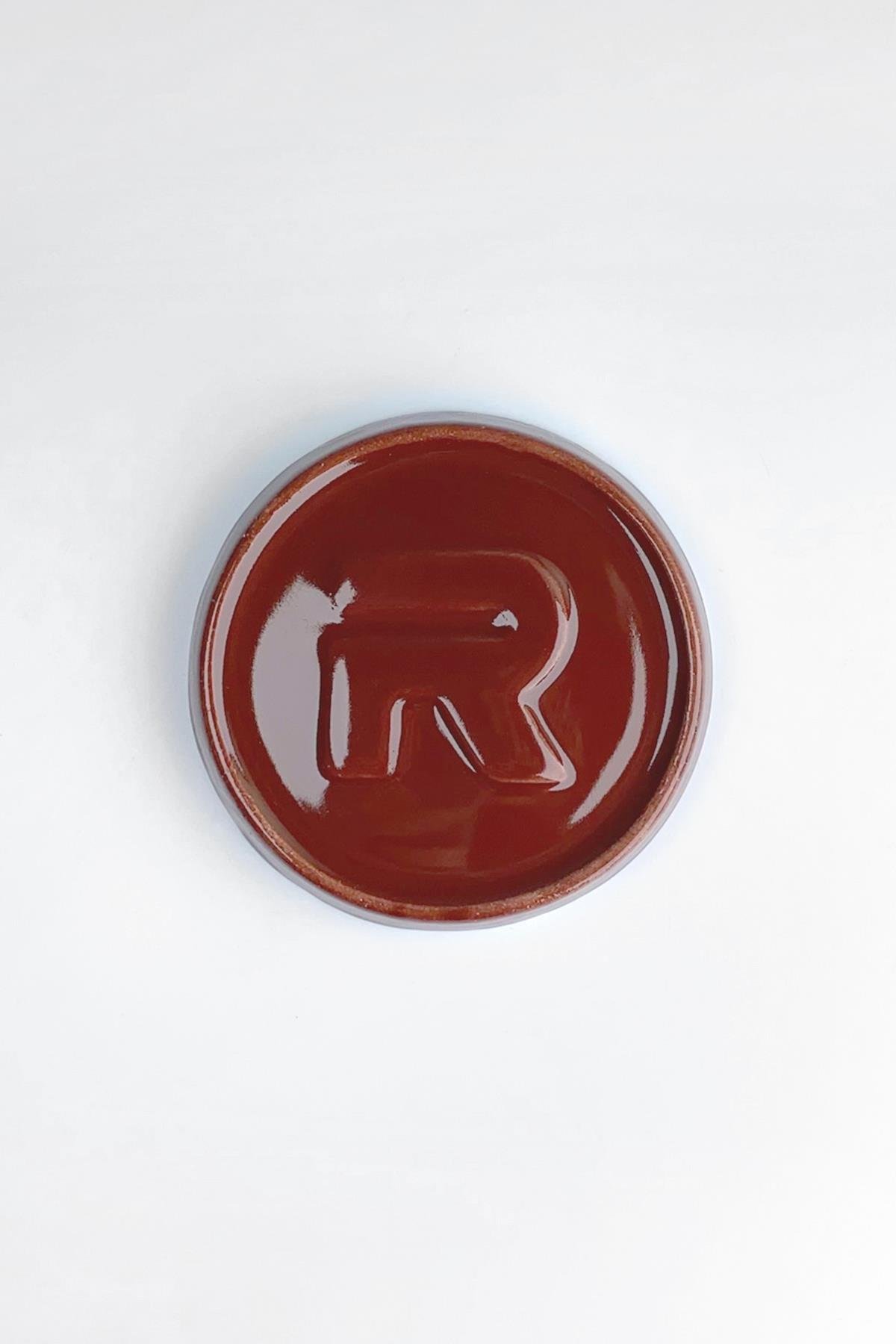 Цветная глазурь 232 красно-коричневая