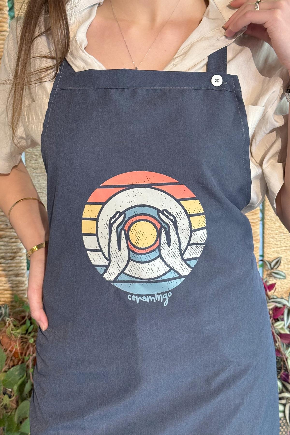 Красочный фартук Стильная мастерская - Колесо