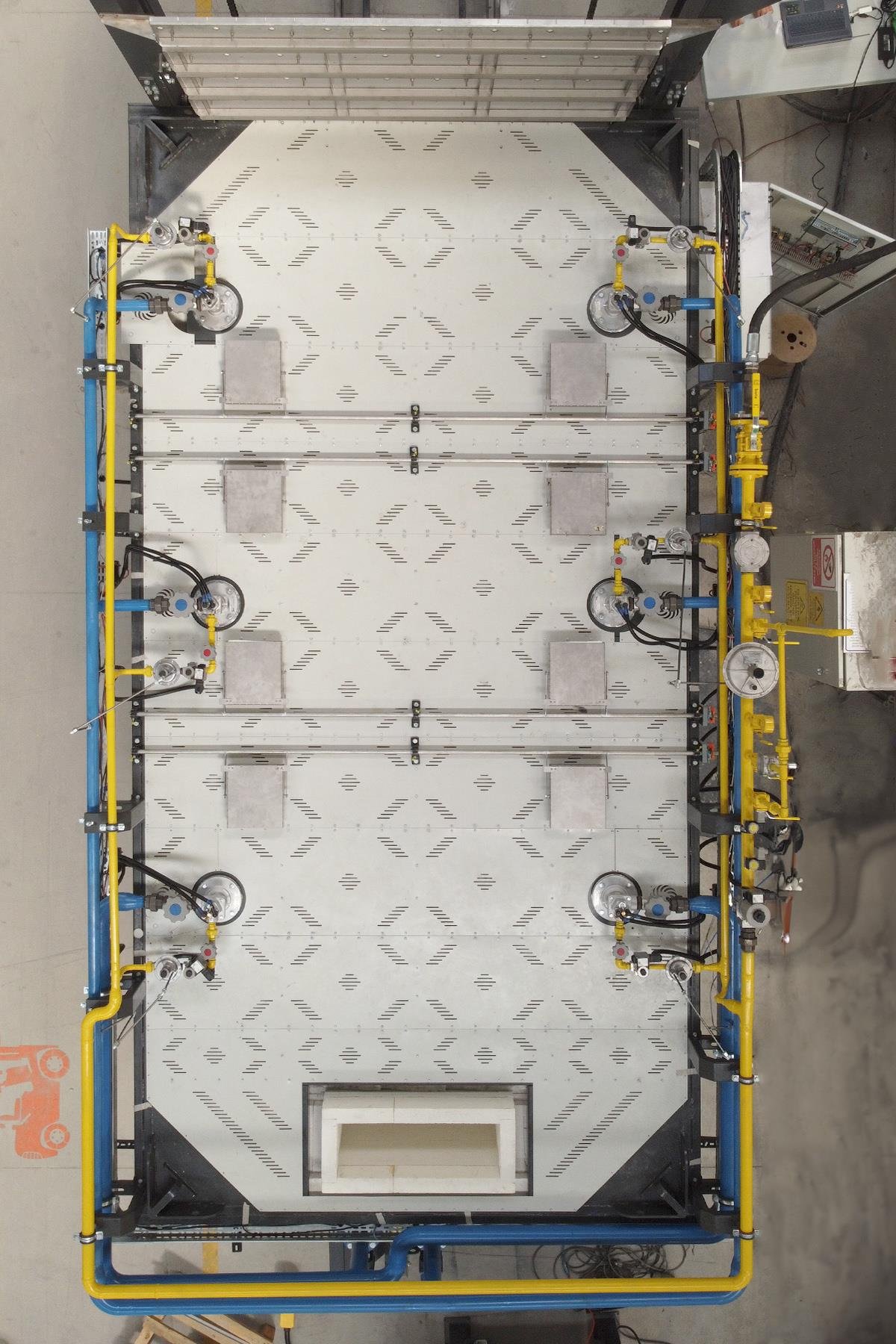 RG Giyotin Kapaklı Arabalı Fırın - Gazlı