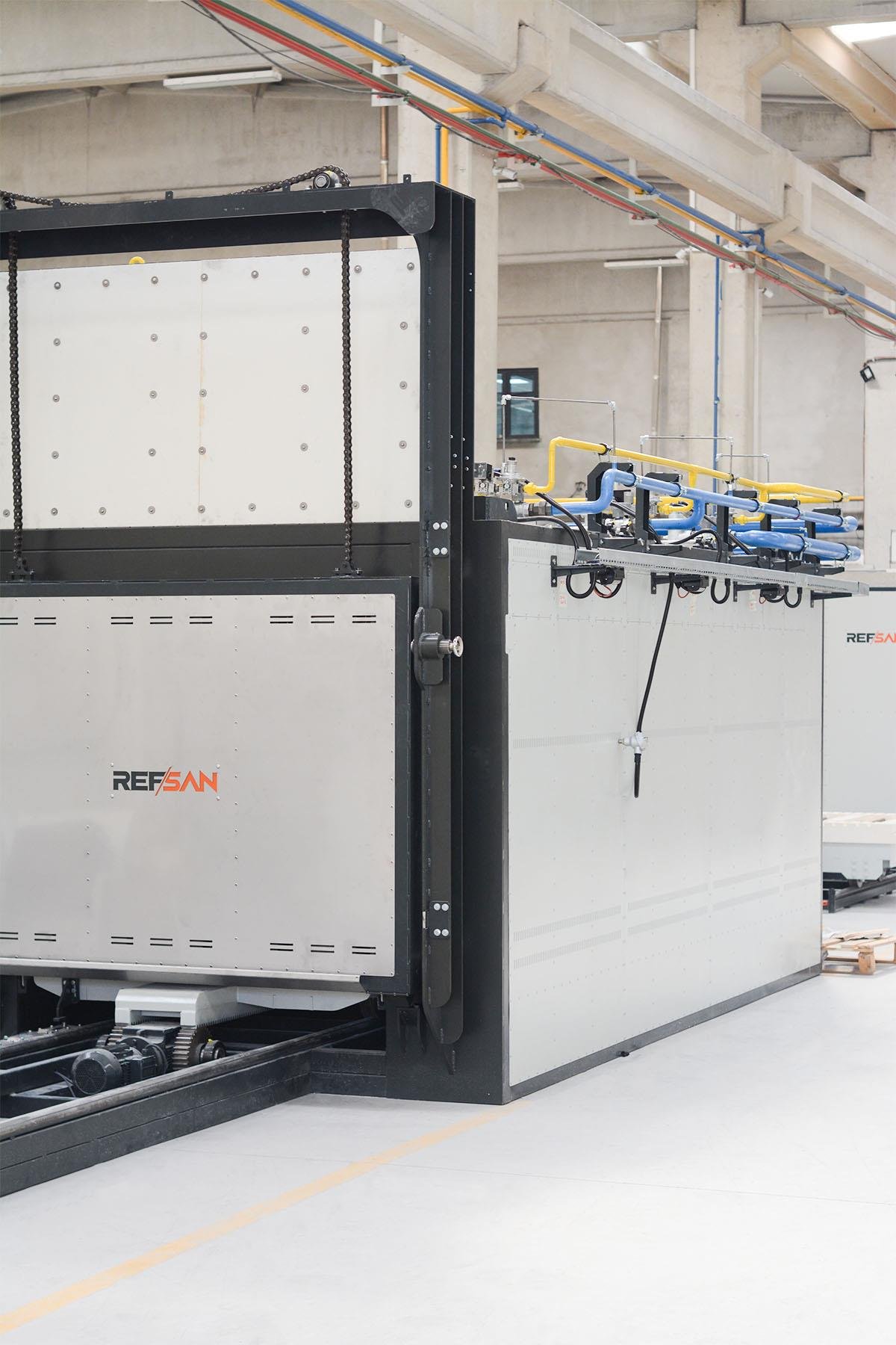 RG Giyotin Kapaklı Arabalı Fırın - Gazlı