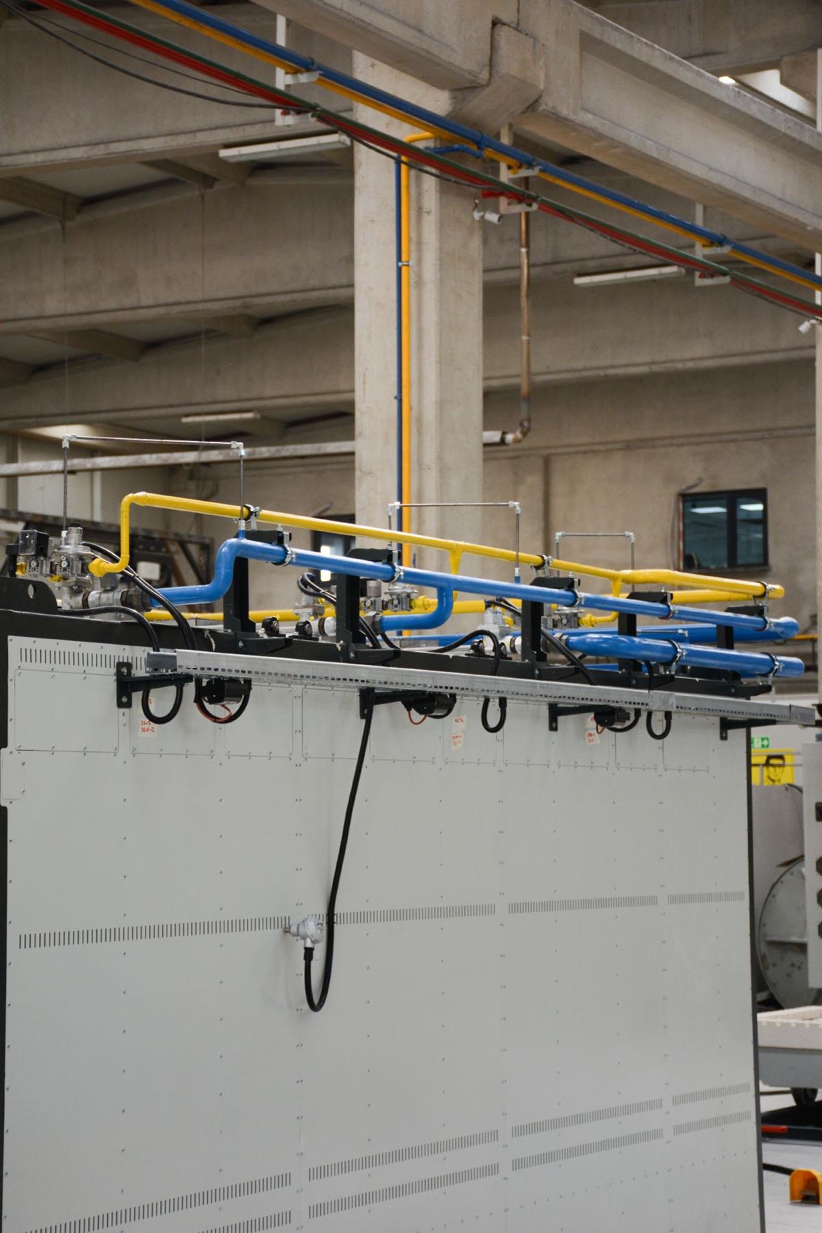 RG Giyotin Kapaklı Arabalı Fırın - Gazlı