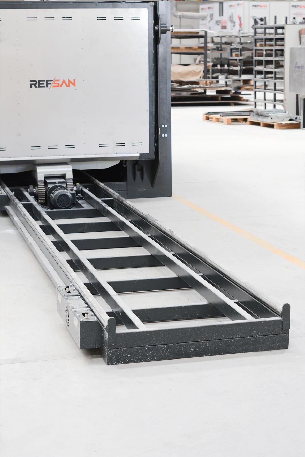 RG Giyotin Kapaklı Arabalı Fırın - Gazlı