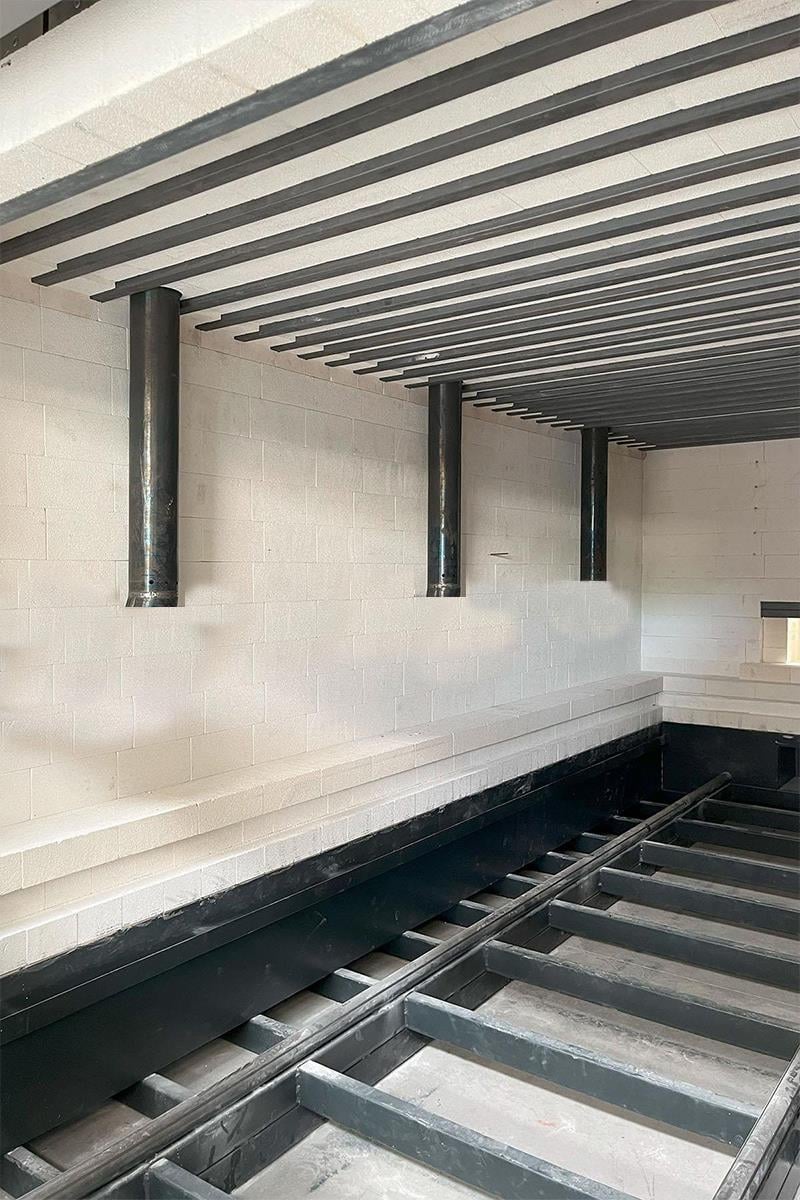 RG Giyotin Kapaklı Arabalı Fırın - Gazlı