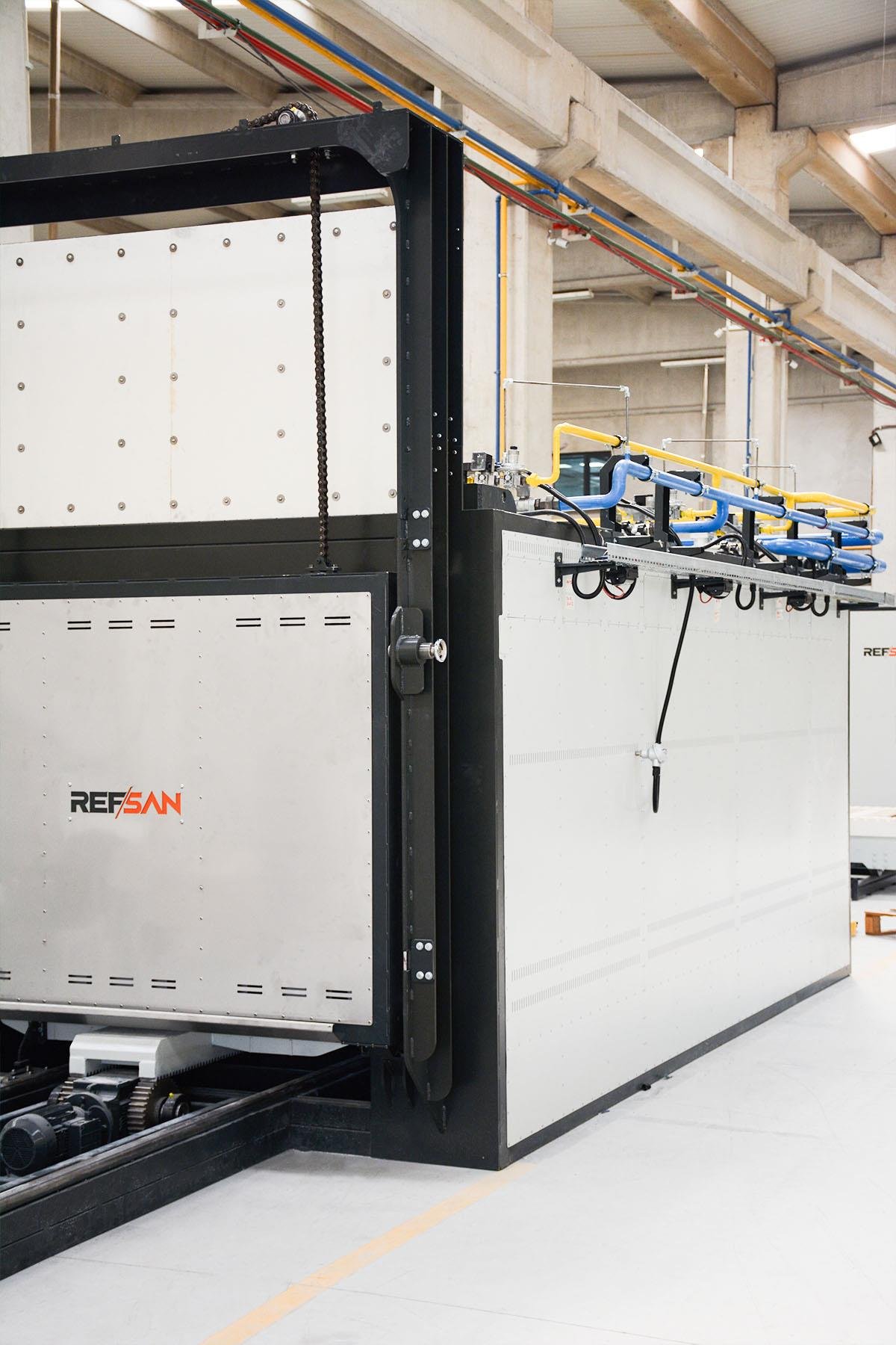 RG Giyotin Kapaklı Arabalı Fırın - Gazlı