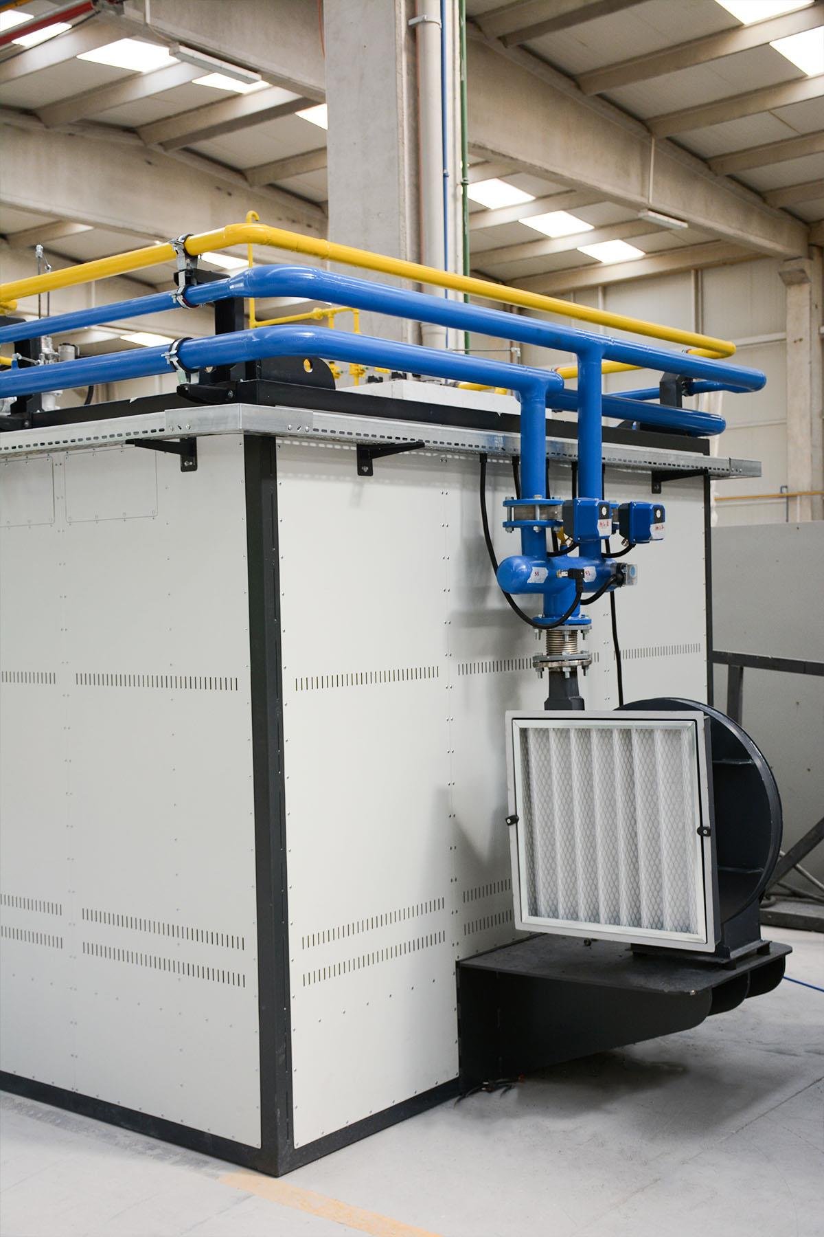 RG Giyotin Kapaklı Arabalı Fırın - Gazlı