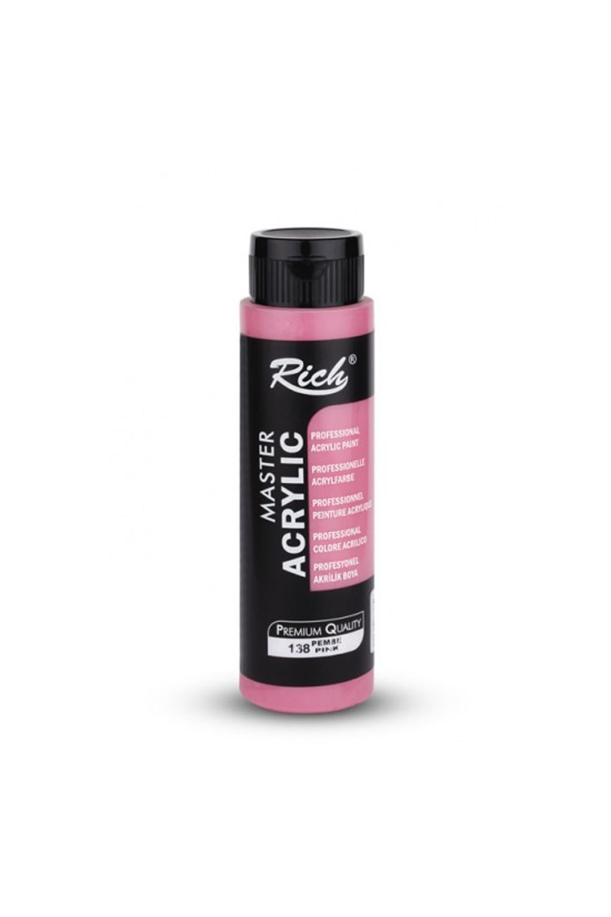 Rich Master Akrilik Boya - 02344 Pembe 500 ml