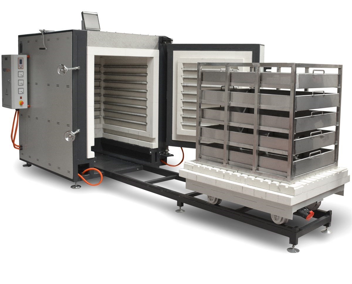 RSA1500 Arabalı Çini Fırını
