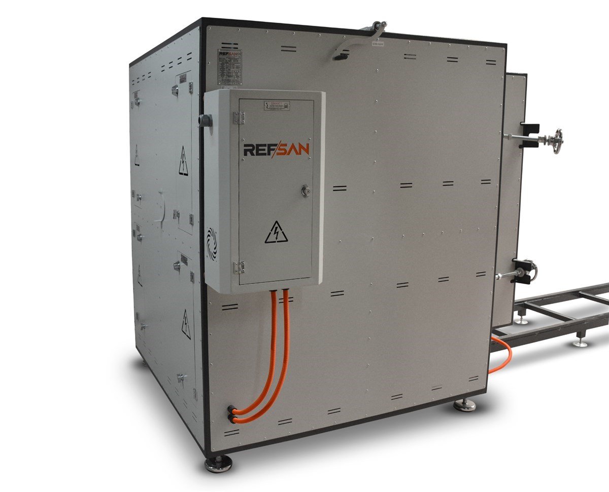 RSA2000 TILE KILN WITH TROLLEY