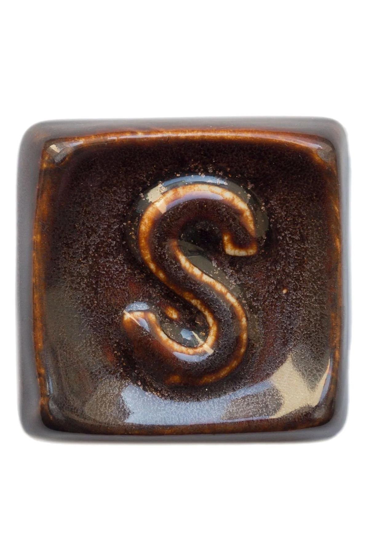 Seramiksir Temmoku Parlak Kahve 175 Gr SP 1124