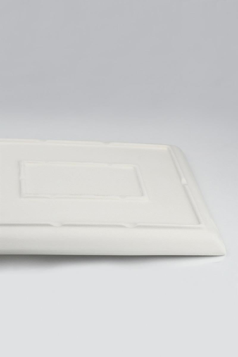 Rectangle Tray Ceramic Bisque