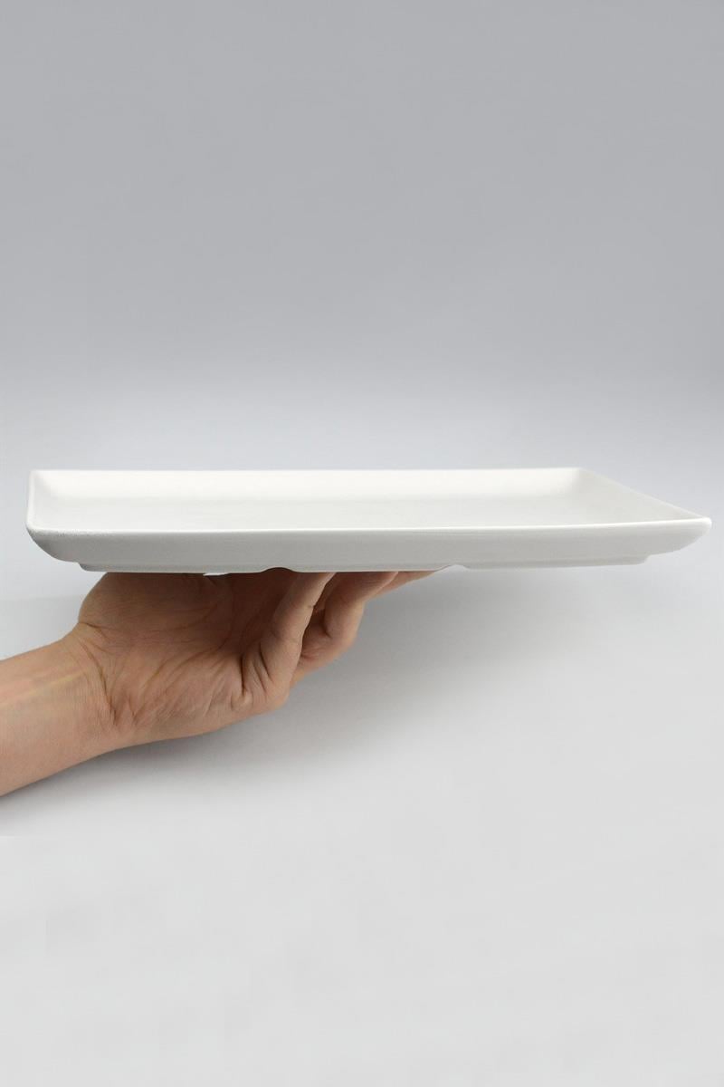 Rectangle Tray Ceramic Bisque
