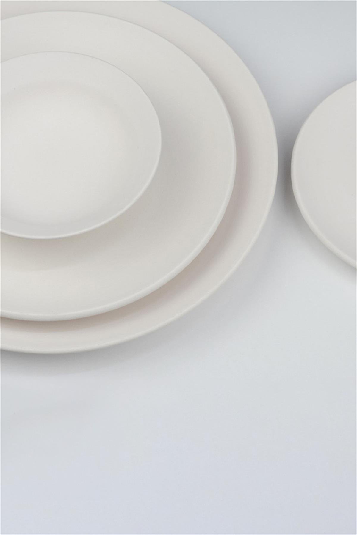 Serving Plate Set Ceramic Bisque