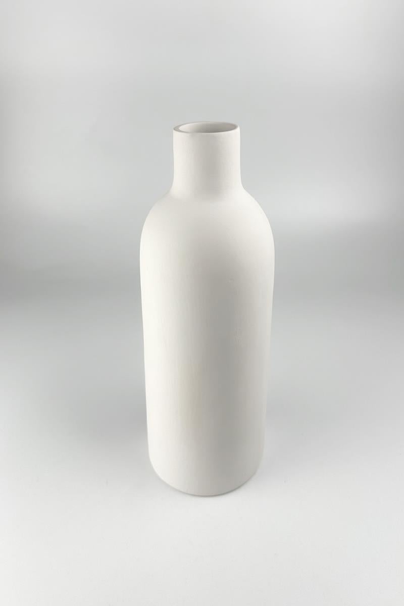 Şişe Vazo Seramik Bisküvi