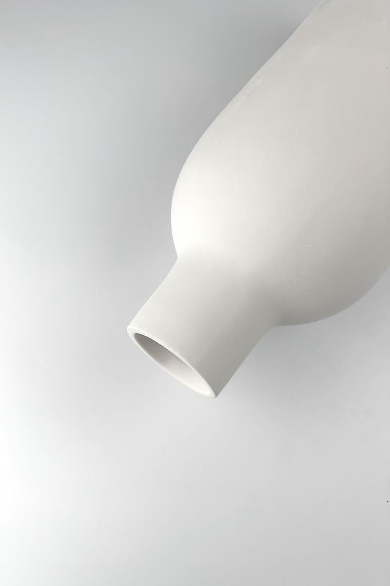 Şişe Vazo Seramik Bisküvi