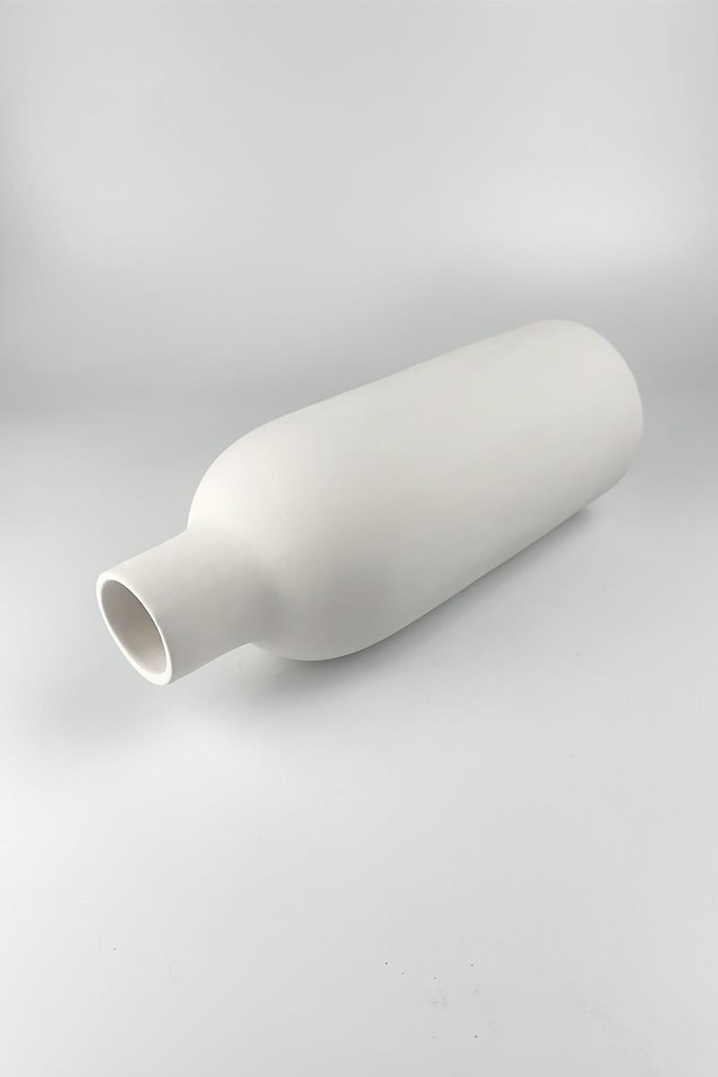 Şişe Vazo Seramik Bisküvi