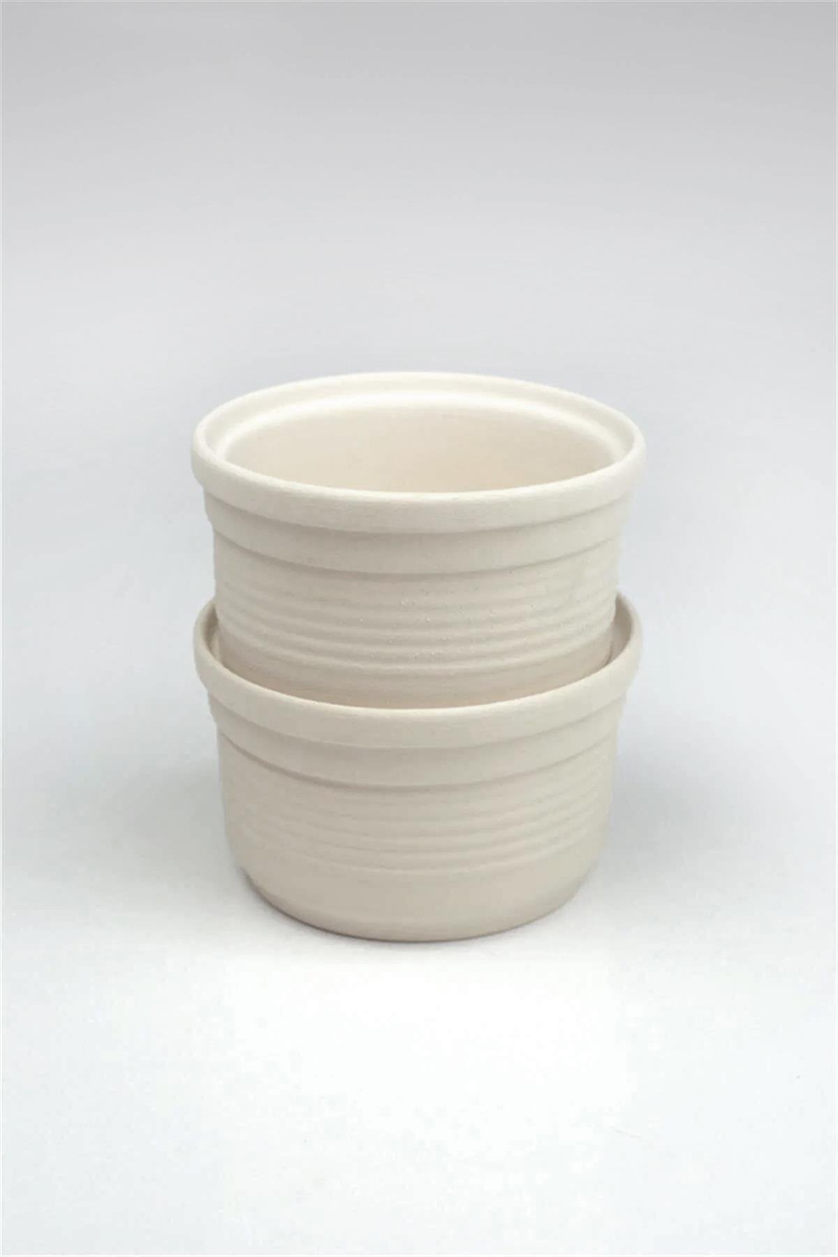 Souffle Bowl Ceramic Bisque