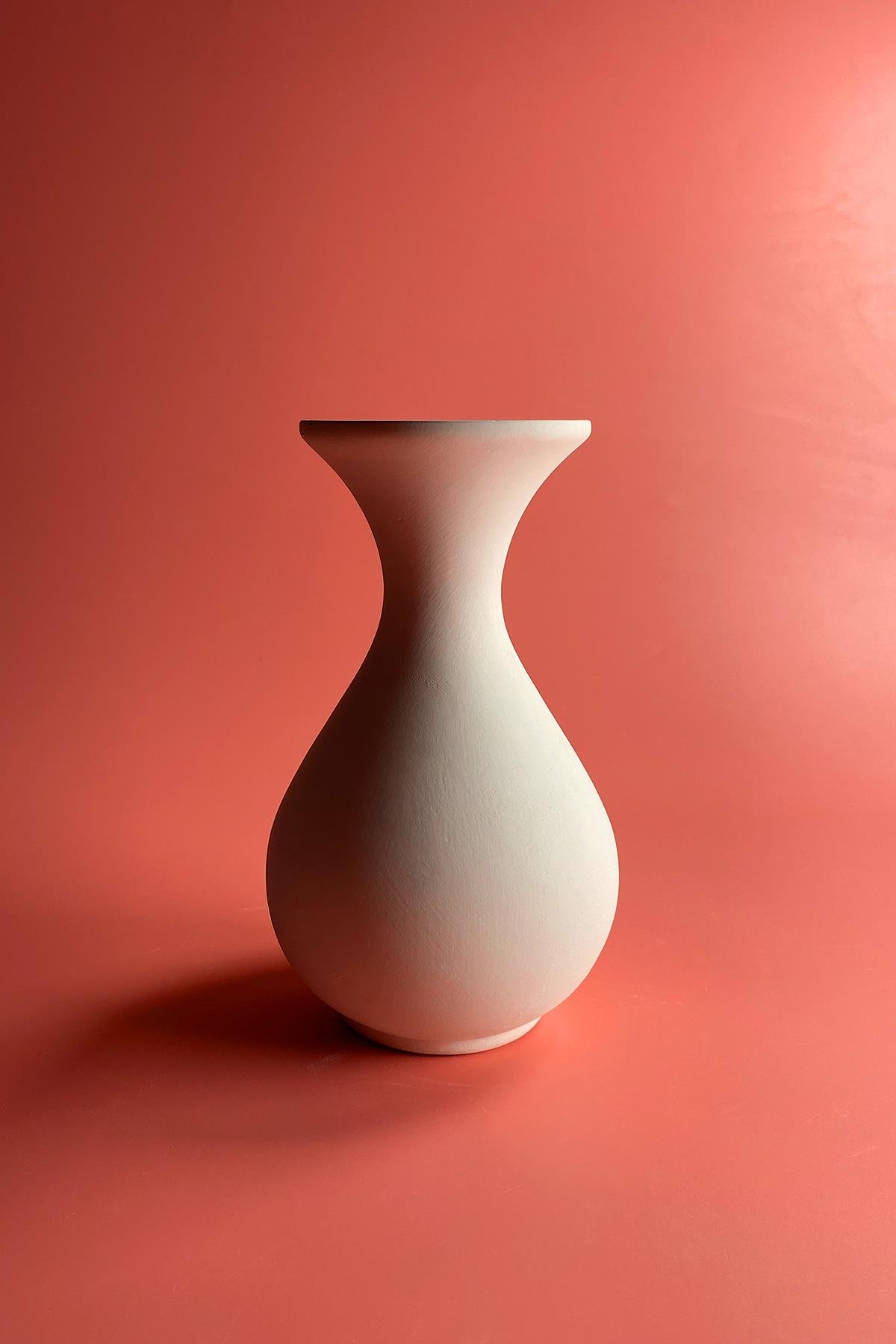 Hyacinth Vase Tile Bisque