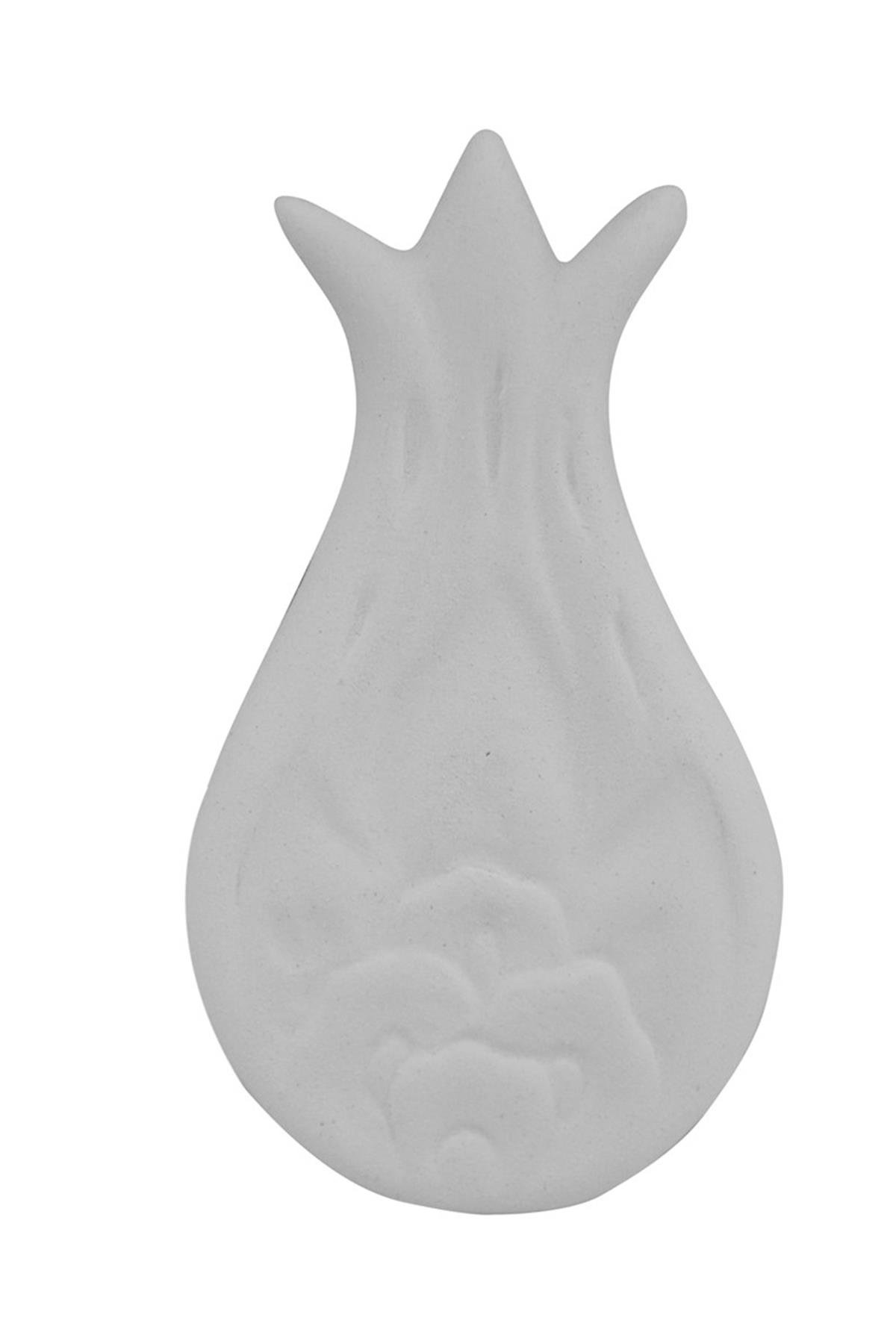 Ornamented Tulip Ceramic Bisque
