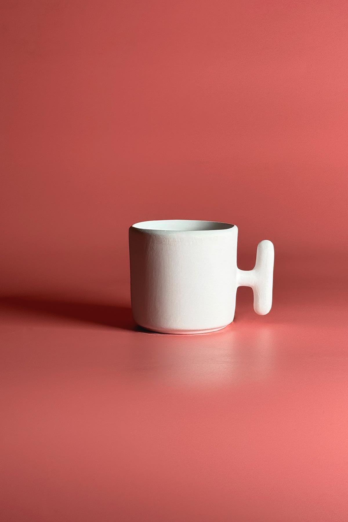 T Cup V2 - Ceramic Bisque
