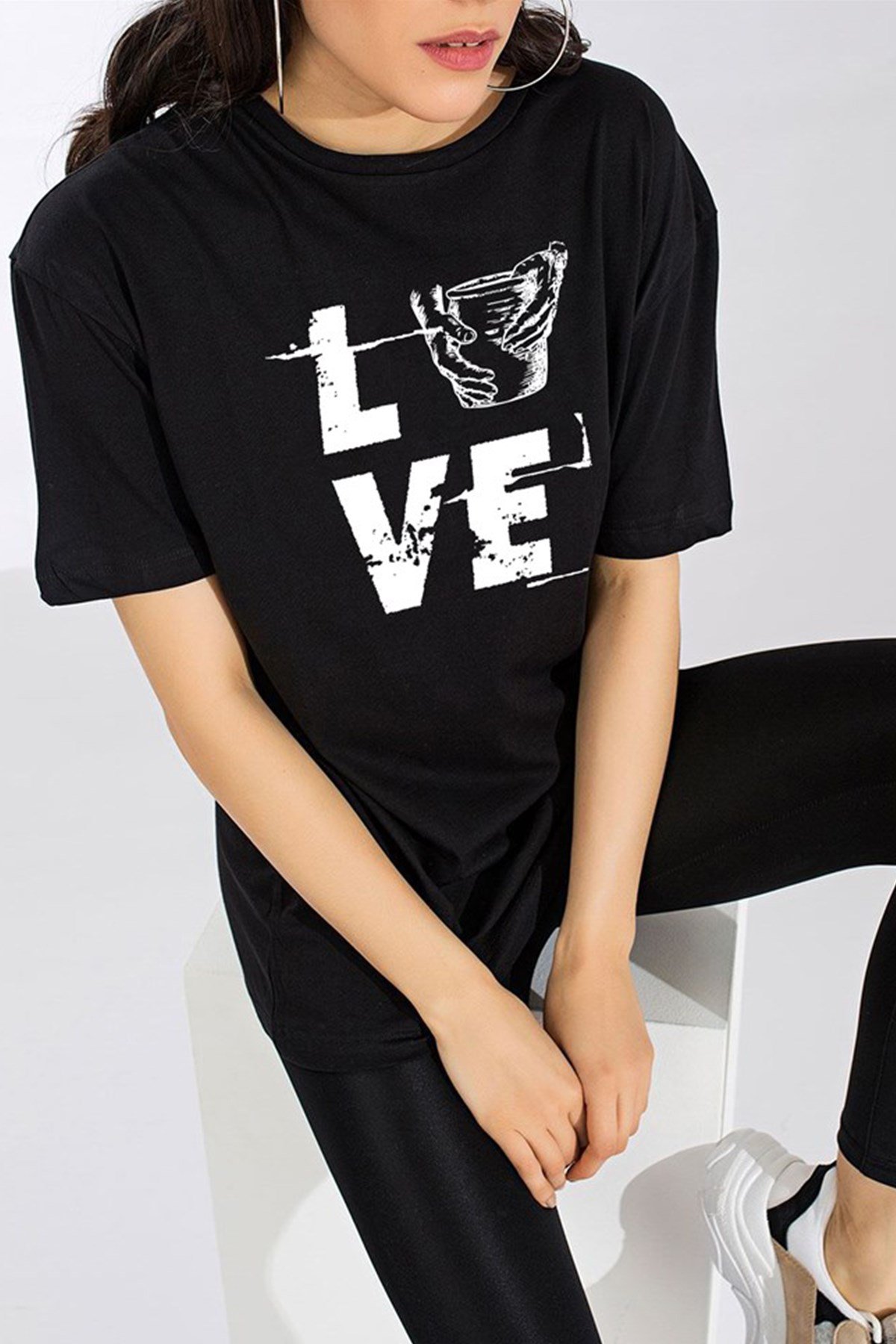 Tasarım Tişört - Love (Model:3)