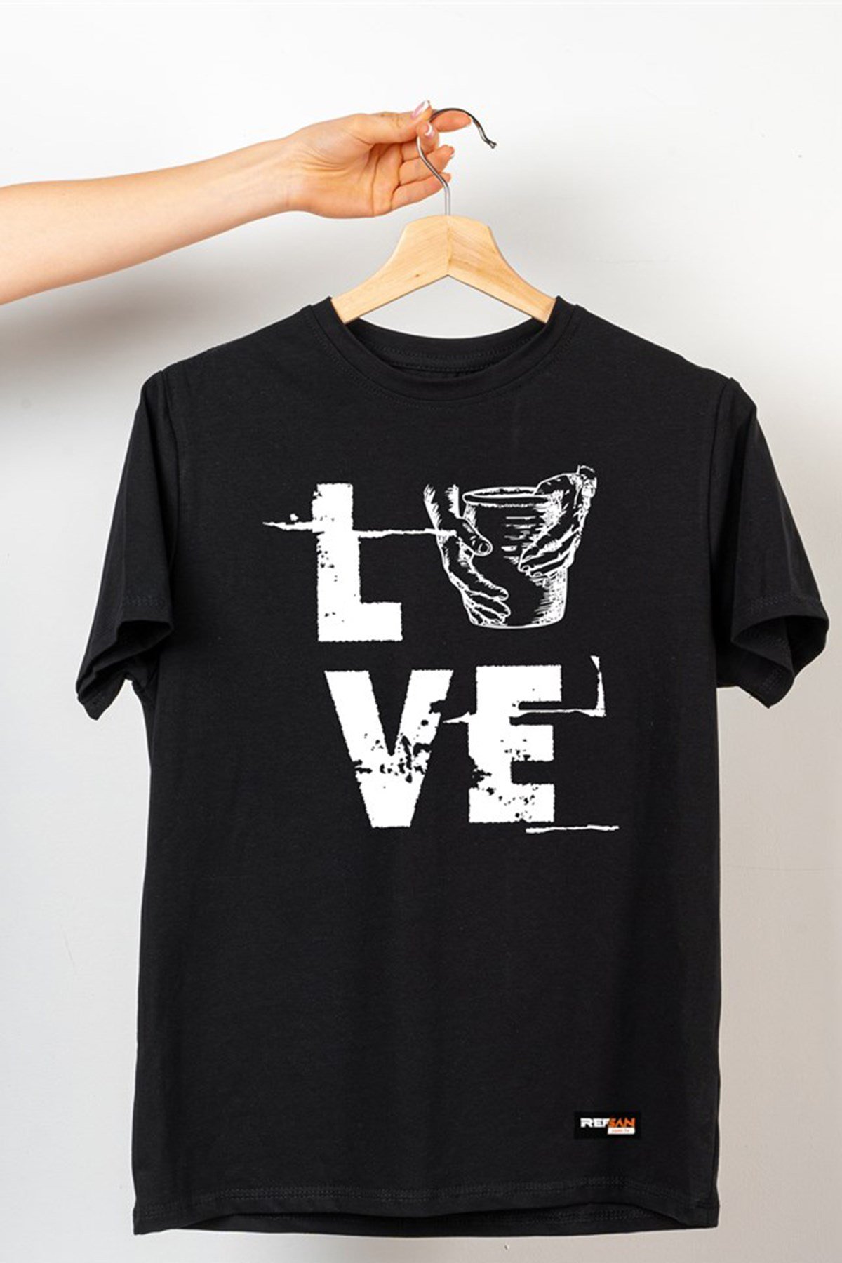 Tasarım Tişört - Love (Model:3)