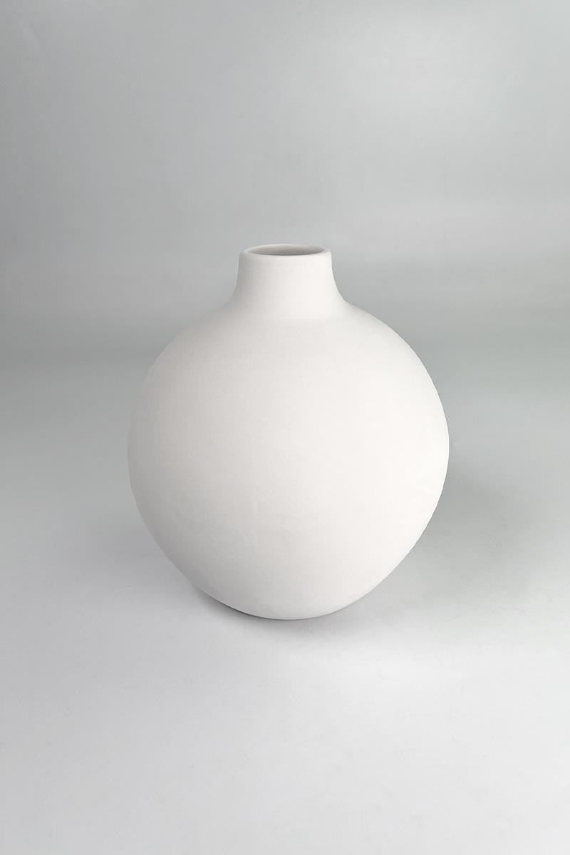 Top Vazo - Seramik Bisküvi