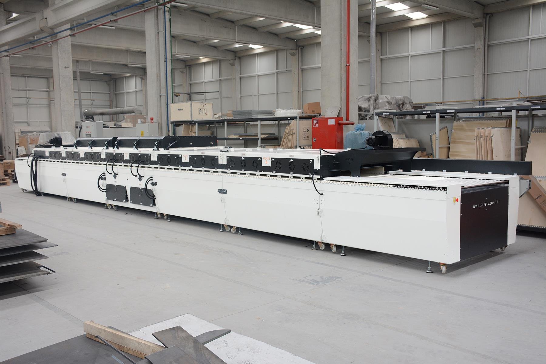 Туннельная печь 1600 (эмалевое покрытие)