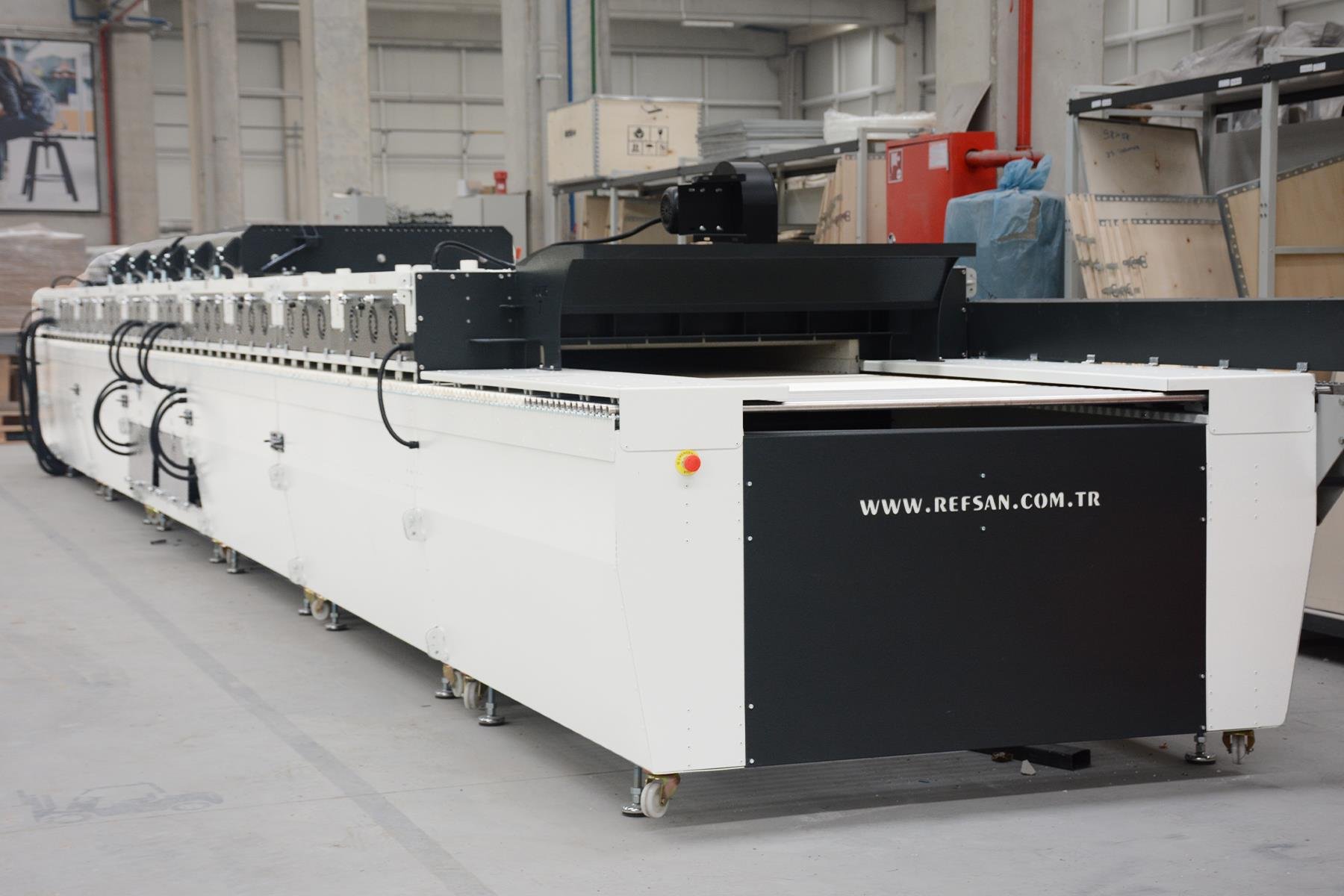 Туннельная печь 1600 (эмалевое покрытие)