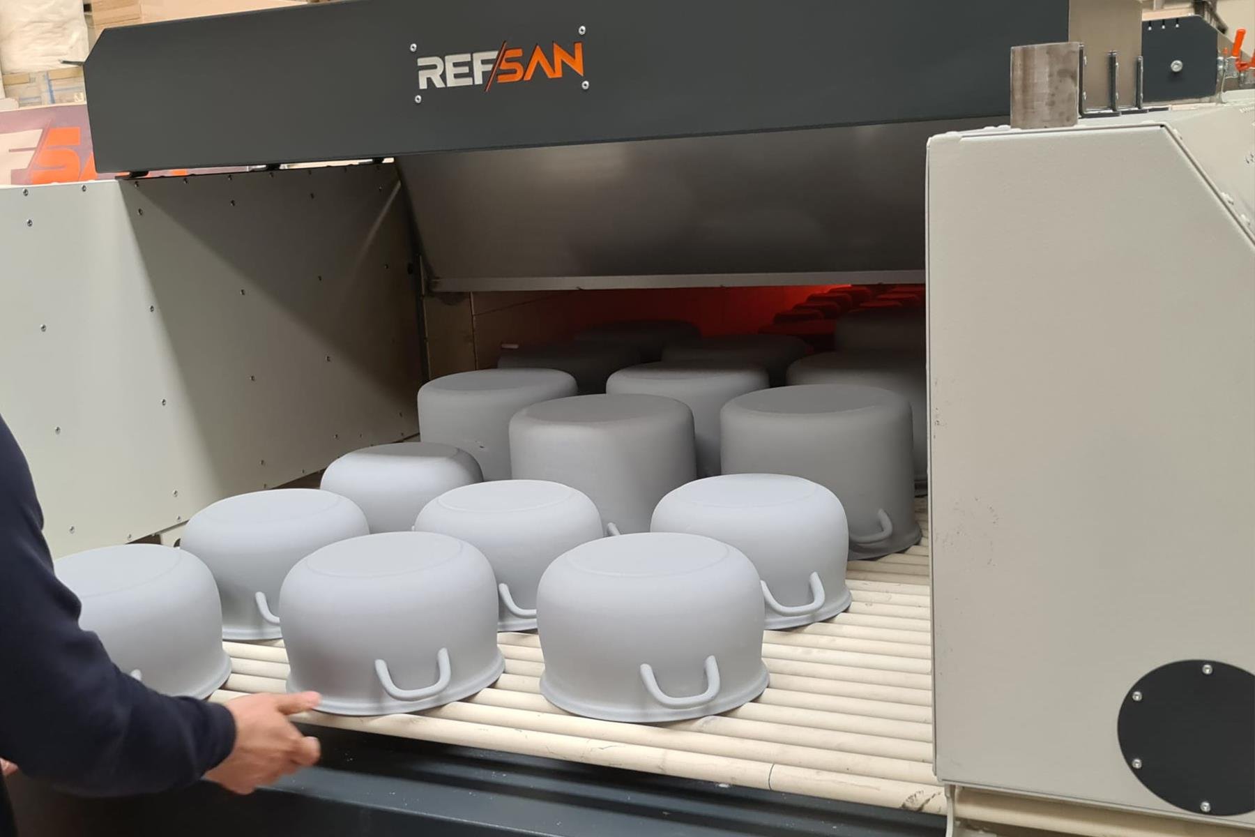 Туннельная печь 1600 (эмалевое покрытие)