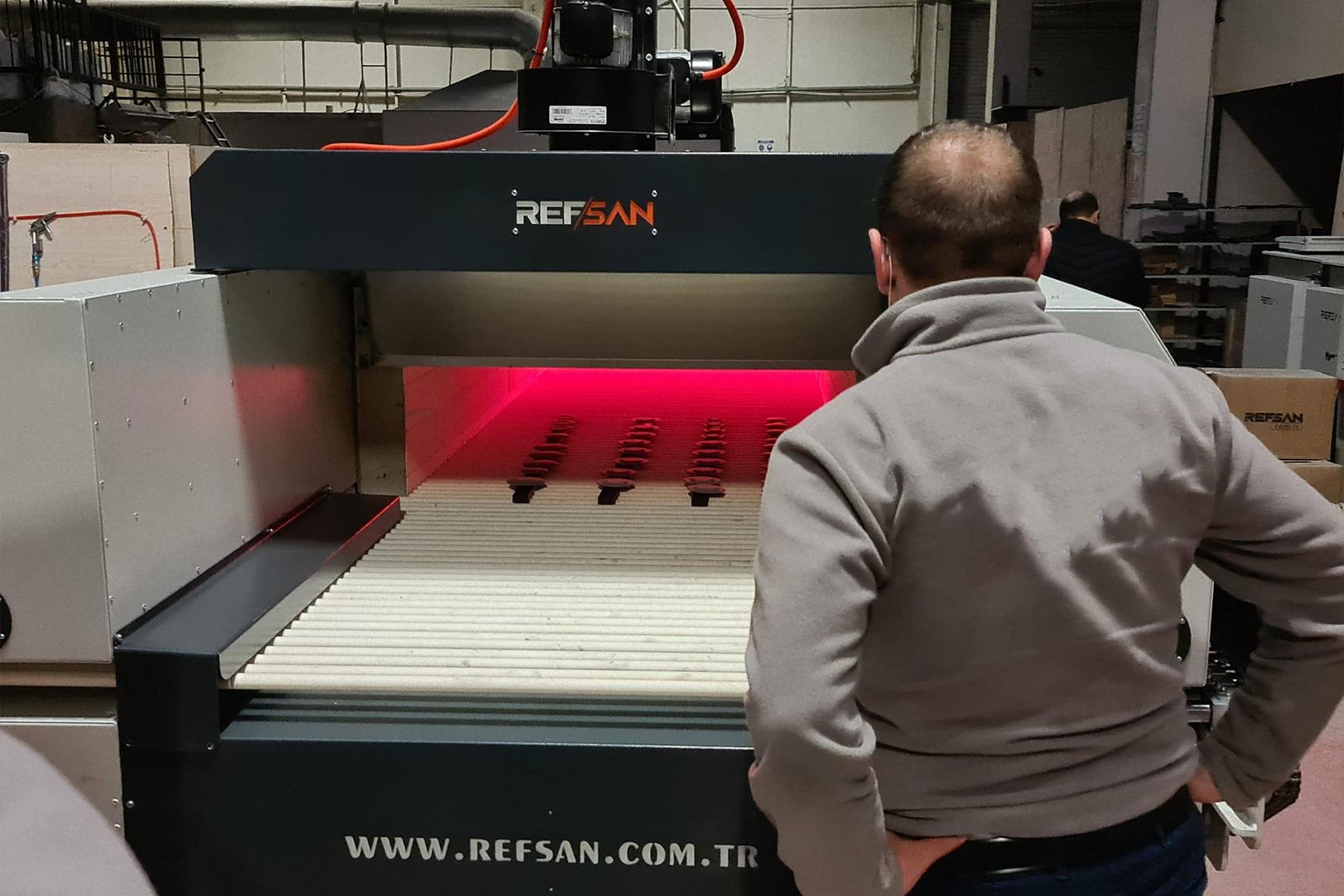 Туннельная печь 1600 (эмалевое покрытие)