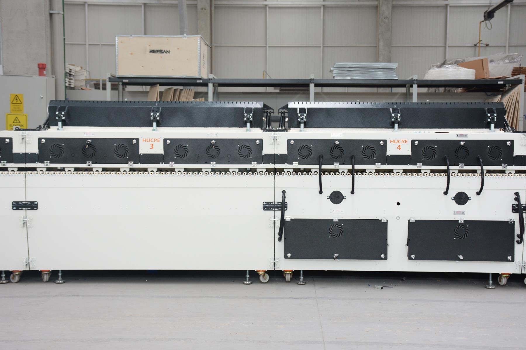 Туннельная печь 1600 (эмалевое покрытие)