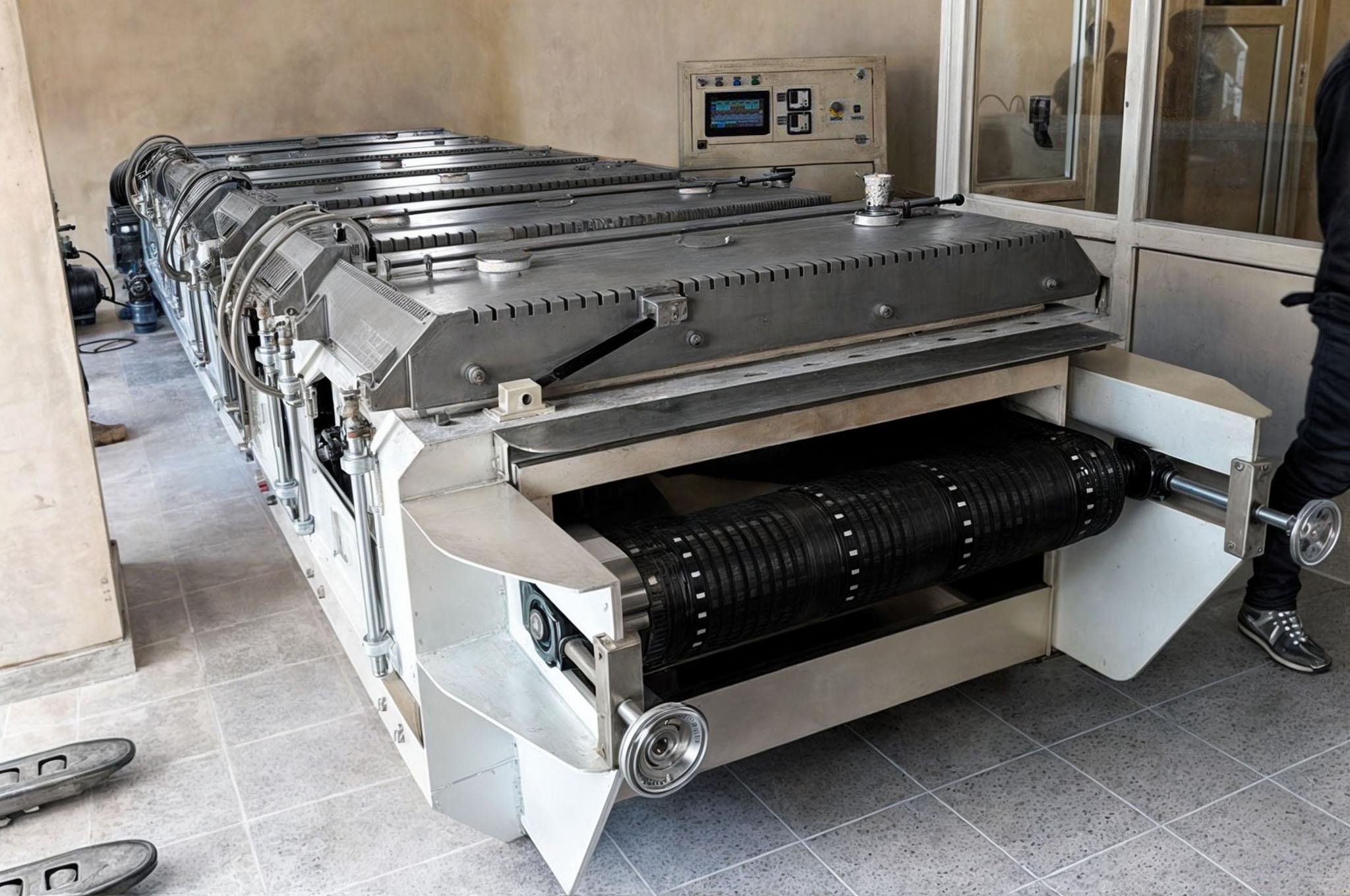 Tunnel Furnace With Wire Conveyor