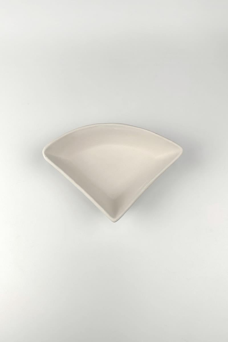 Triangle Appetizers Ceramic Bisque