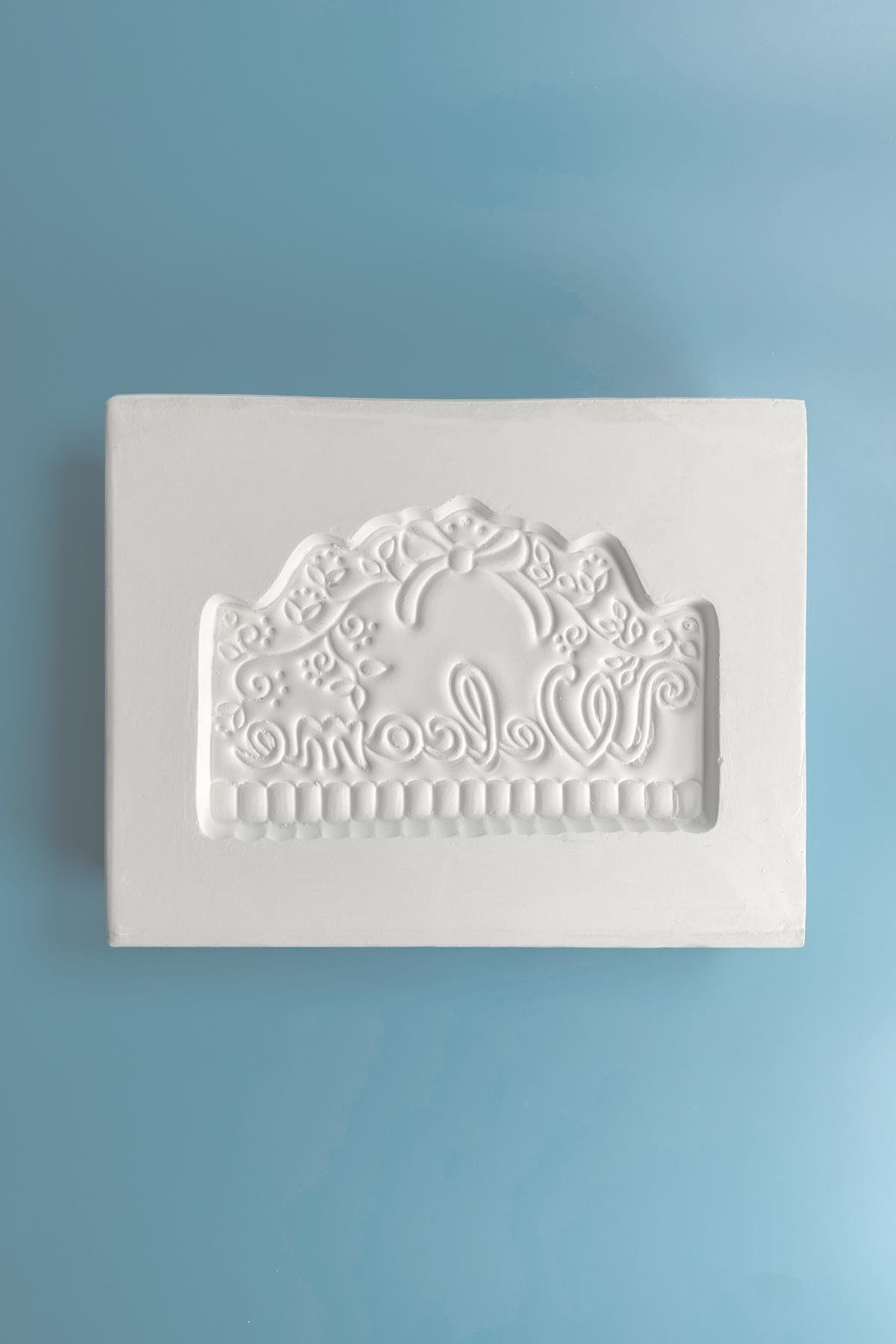 Welcome Plaster Mold