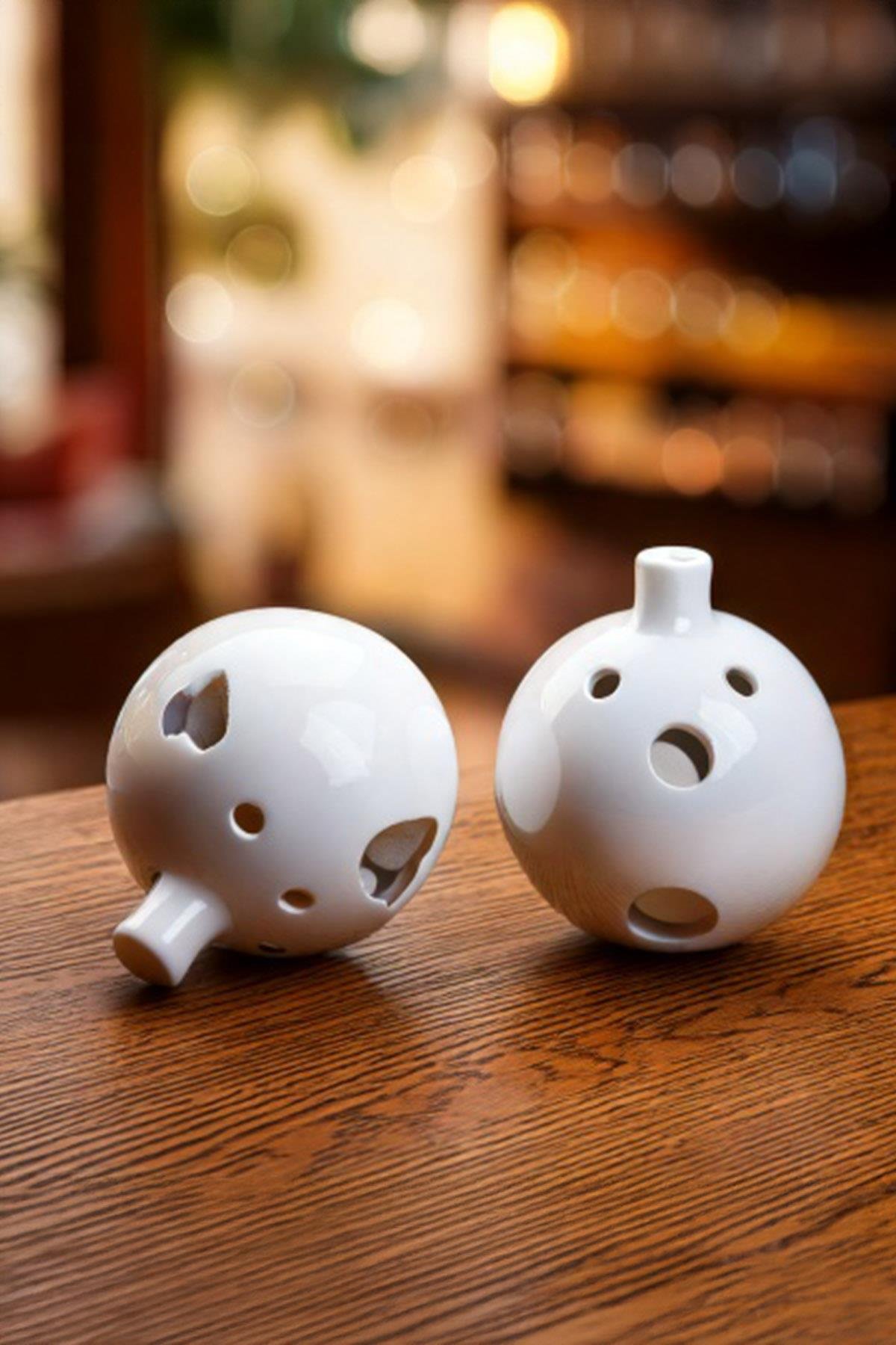 Yılbaşı Topu - Seramik Bisküvi