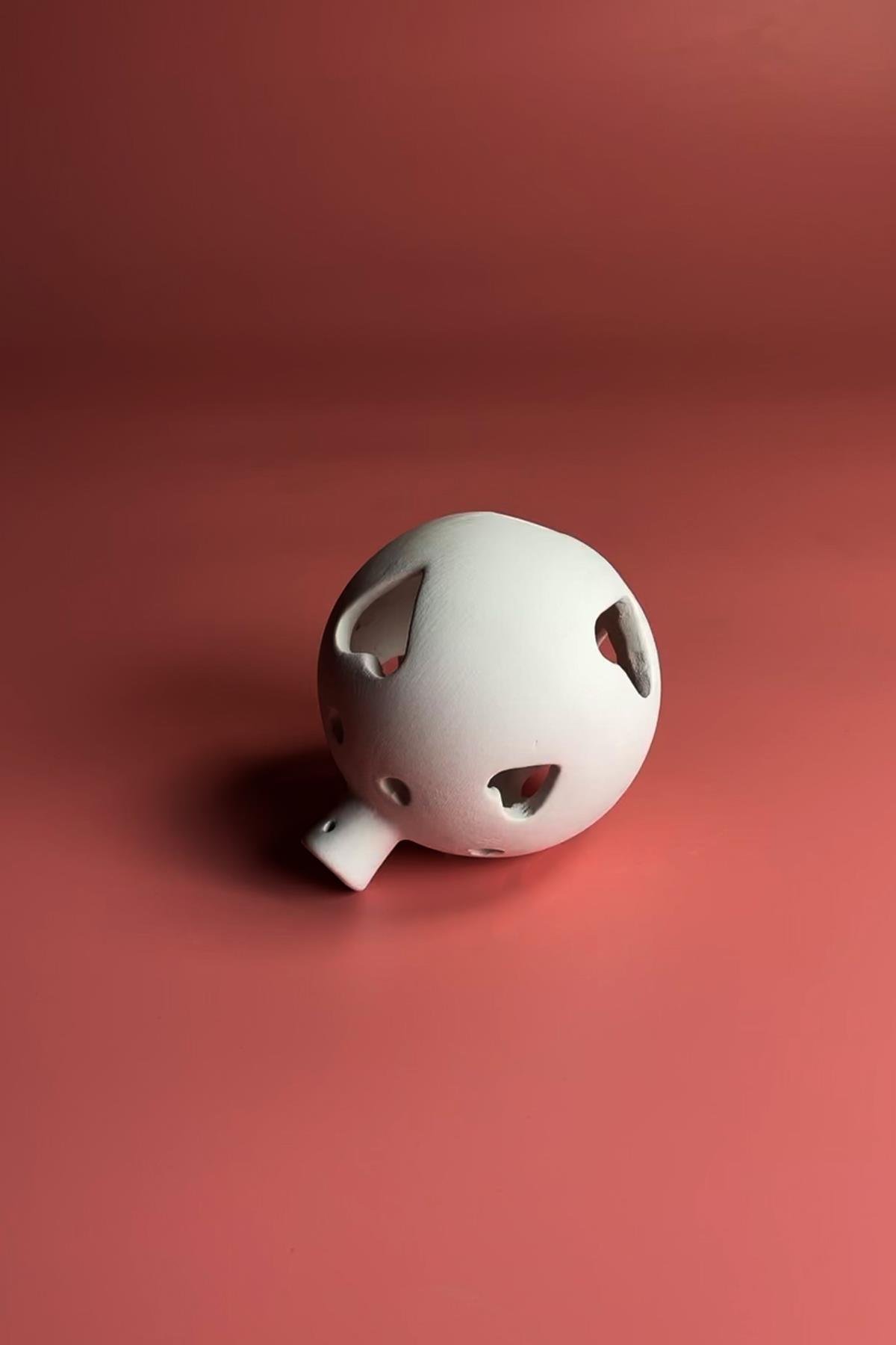 Yılbaşı Topu - Seramik Bisküvi