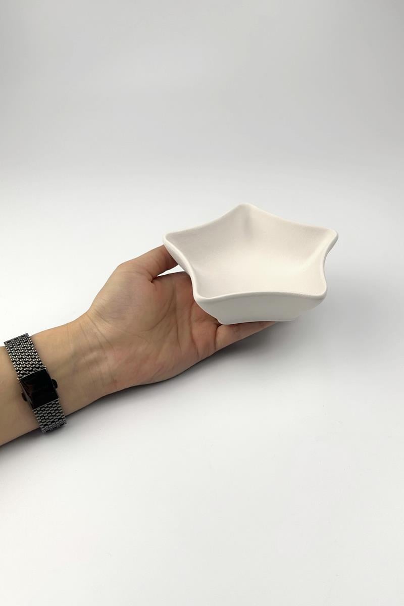 Star Appetizers Ceramic Bisque