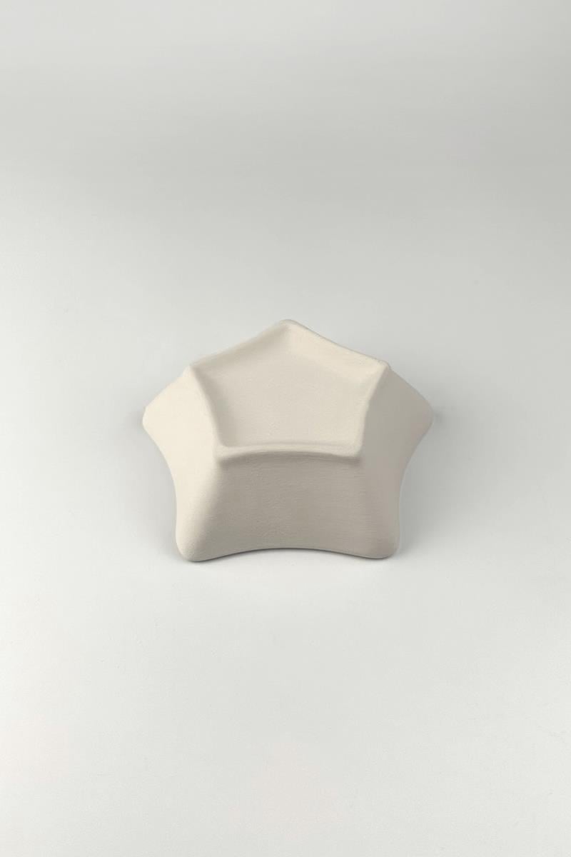 Star Appetizers Ceramic Bisque