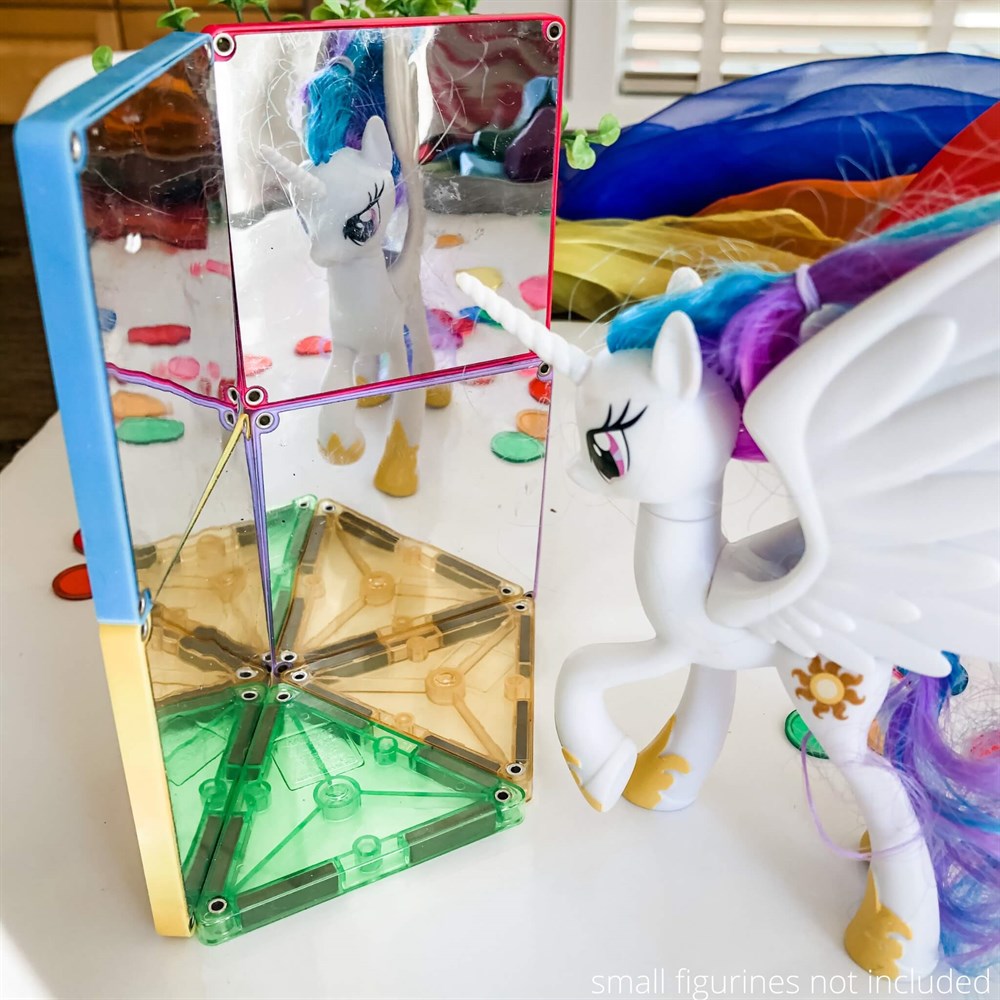 Magna-Tiles Parıltılı ve Aynalı 15'li Set Açık Uçlu Oyuncaklar