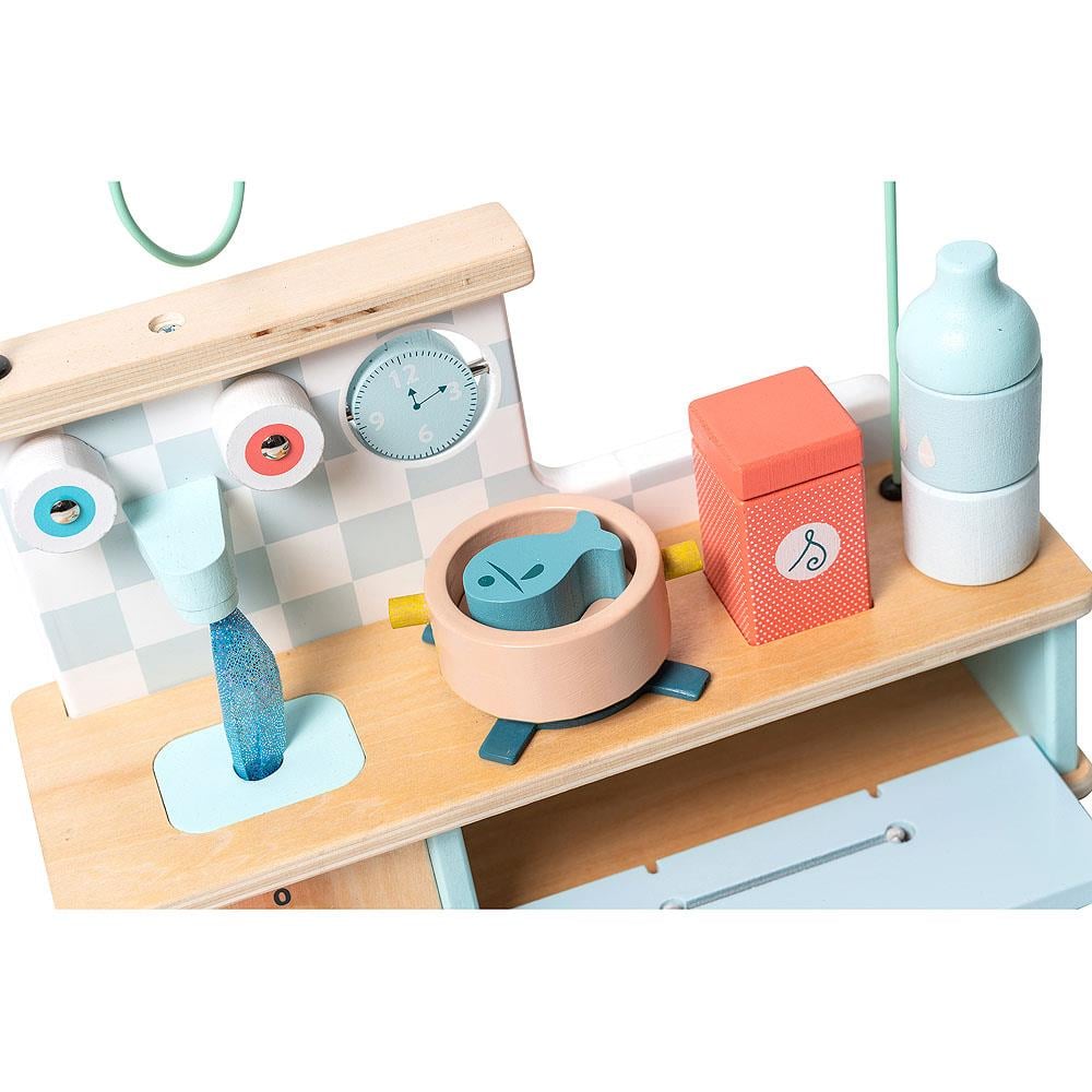 Vilac - Multi-activity Early-learning Kitchen - Aktiviteli Erken Öğrenme Mutfağı Ahşap Oyuncaklar