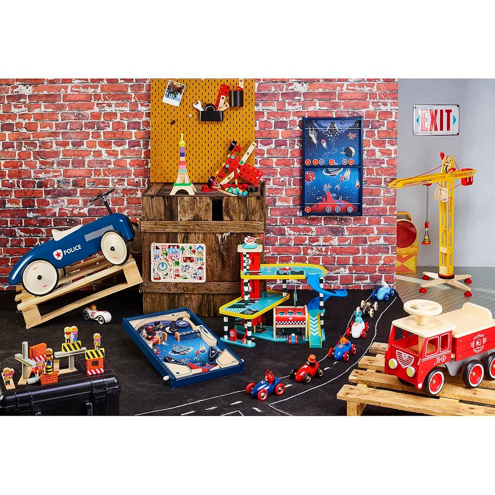 Vilac - Vilacity Garage - Garaj Seti Ahşap Oyuncaklar