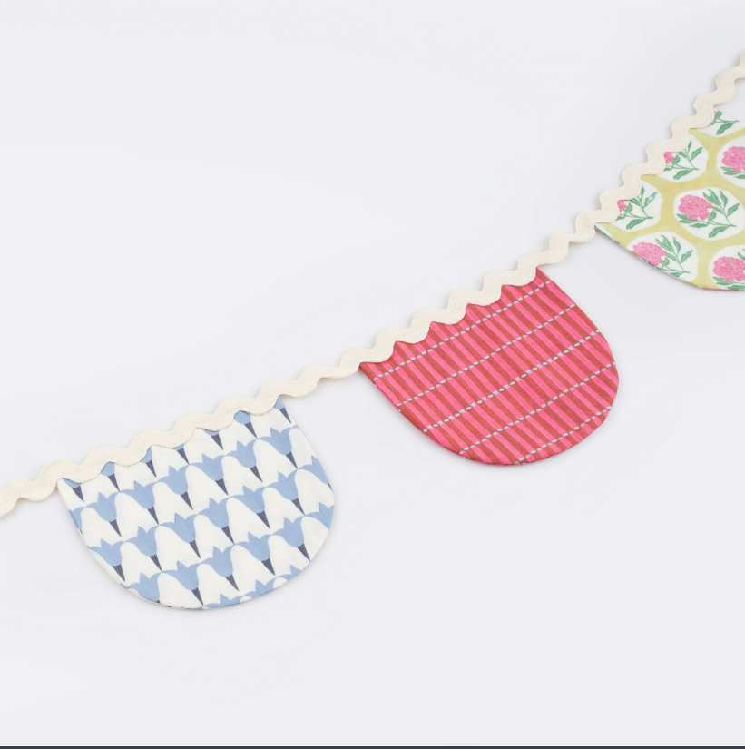 Meri Meri - Molly Mahon Fabric Garland - Molly Mahon Kumaş Asılan Süs Asılan Süsler