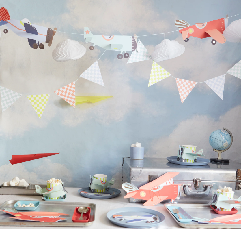 Meri Meri - Planes Garland - Uçak Asılan Süs Asılan Süsler