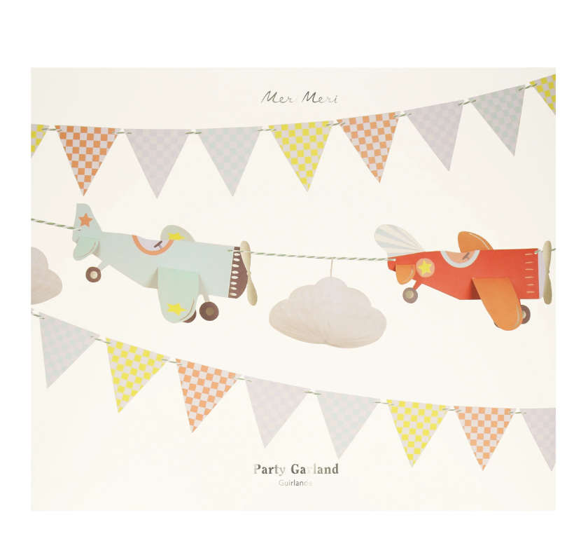 Meri Meri - Planes Garland - Uçak Asılan Süs Asılan Süsler